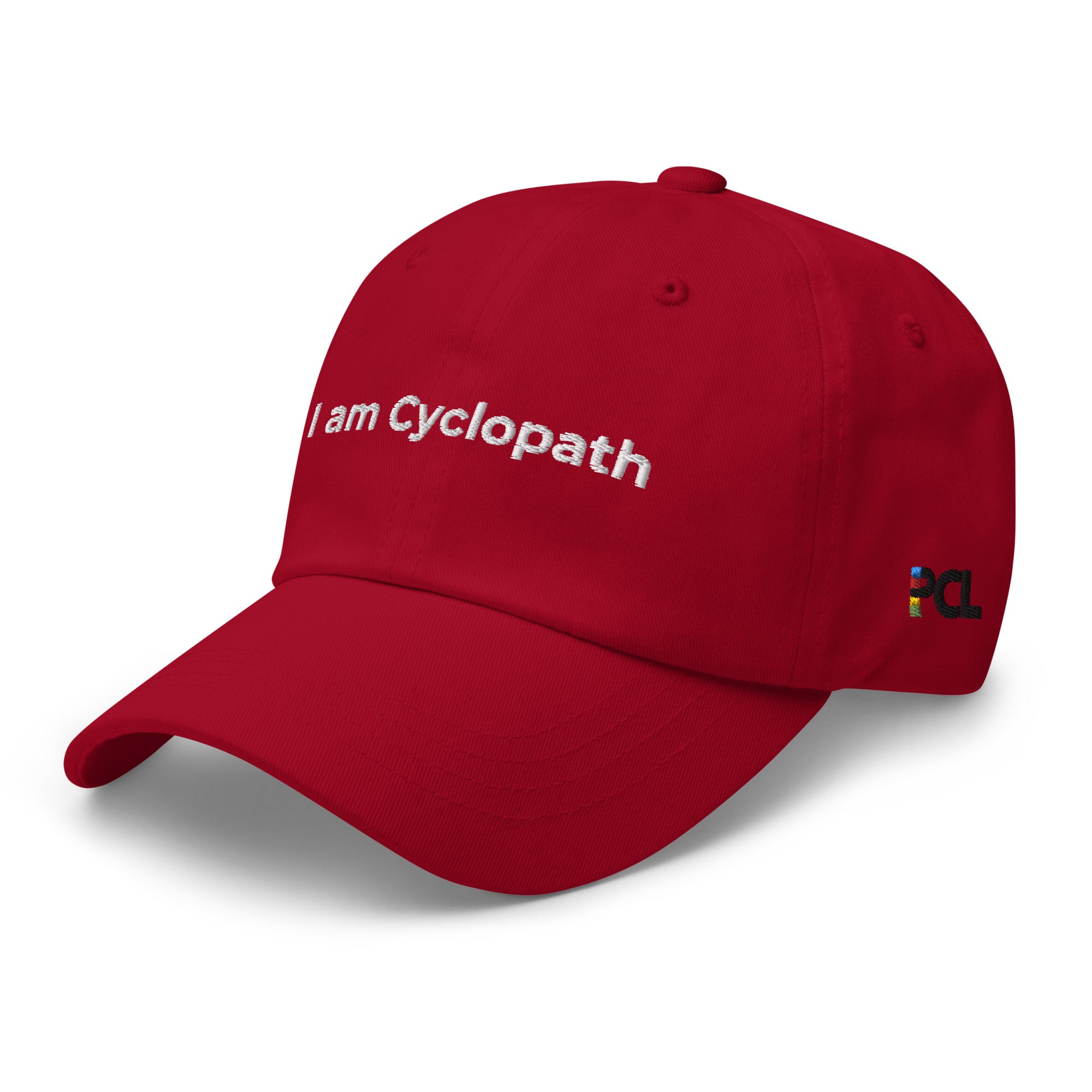 I Am Cyclopath Embroidered Cap