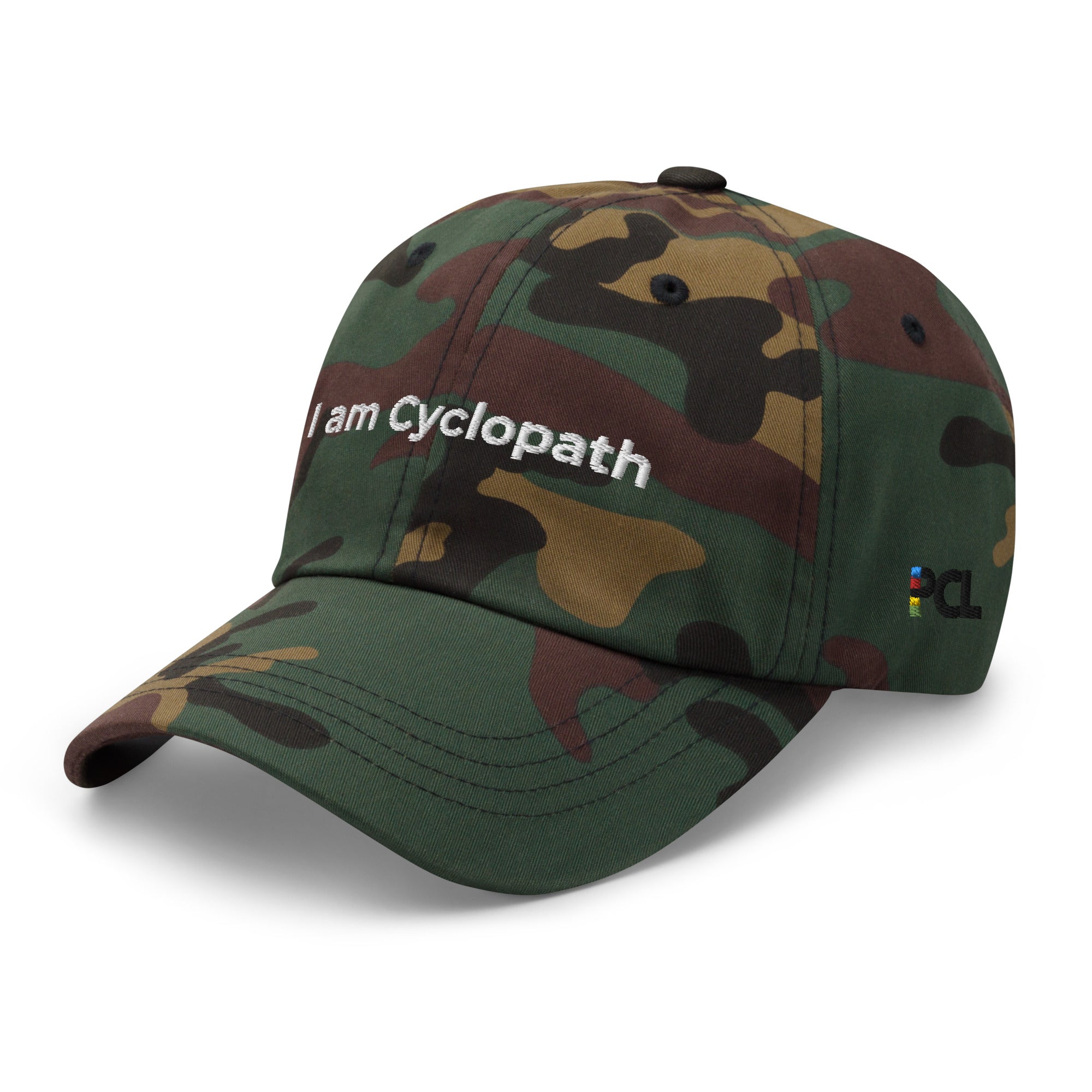 I Am Cyclopath Embroidered Cap