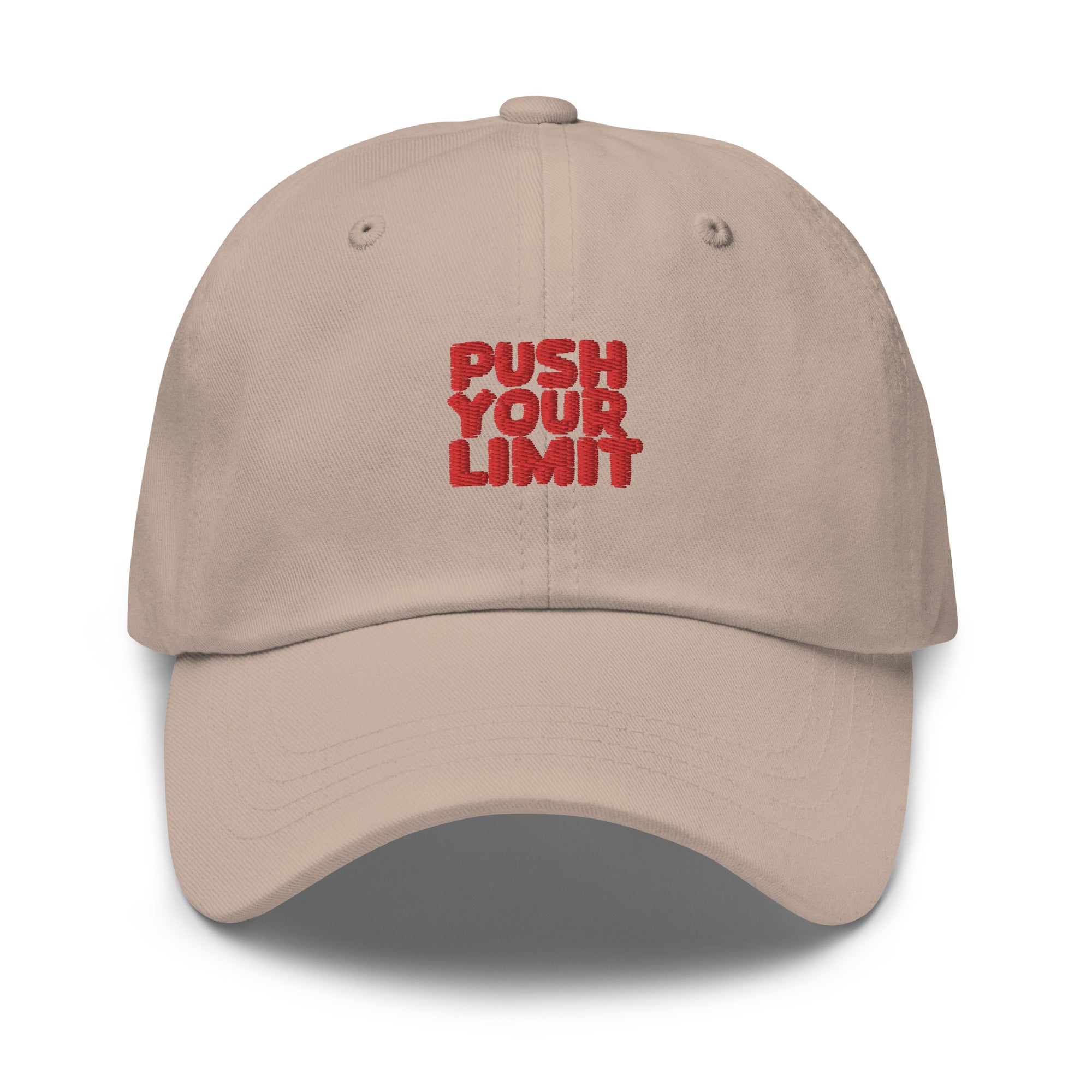 Push Your Limit Embroidered Cap