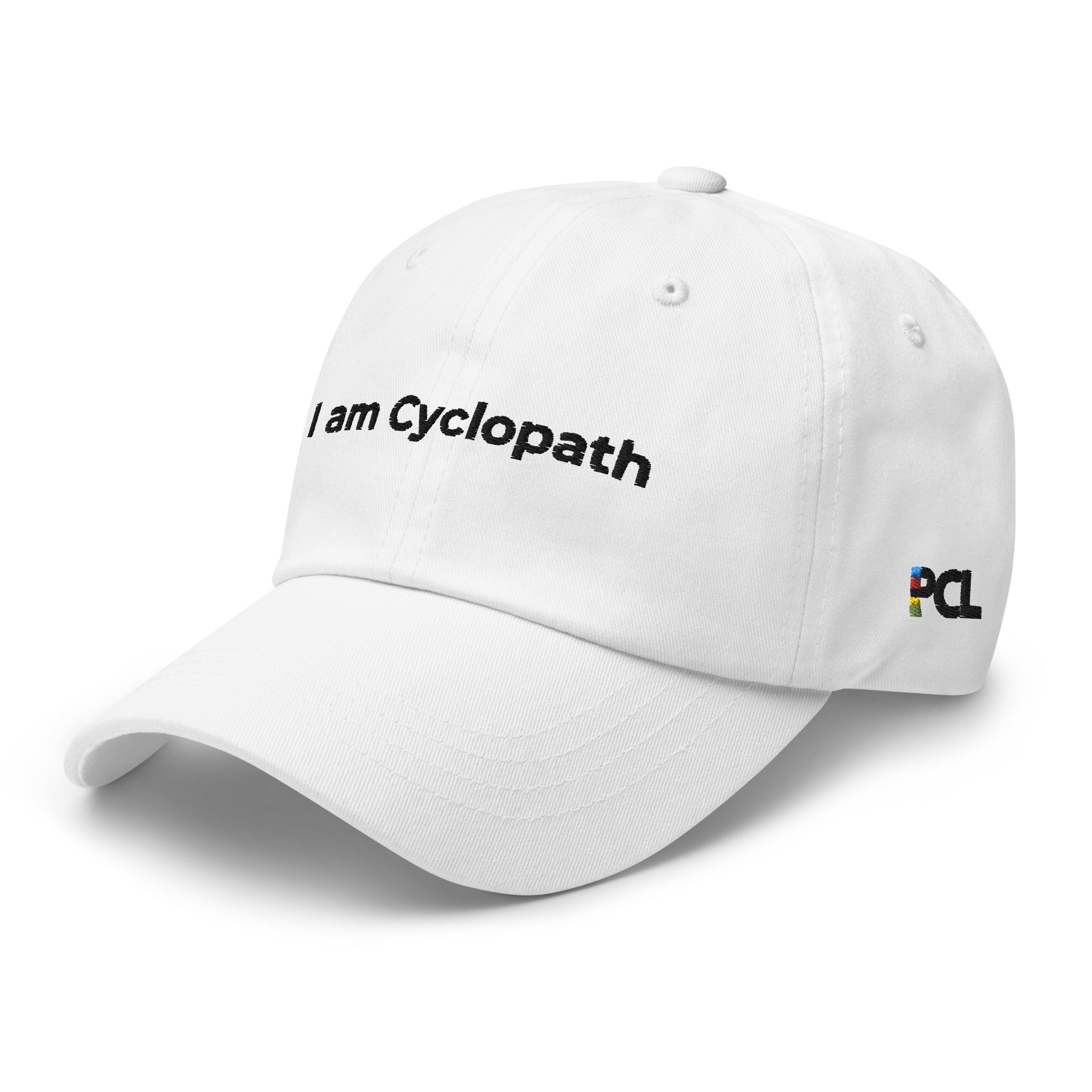 I Am Cyclopath Embroidered Cap