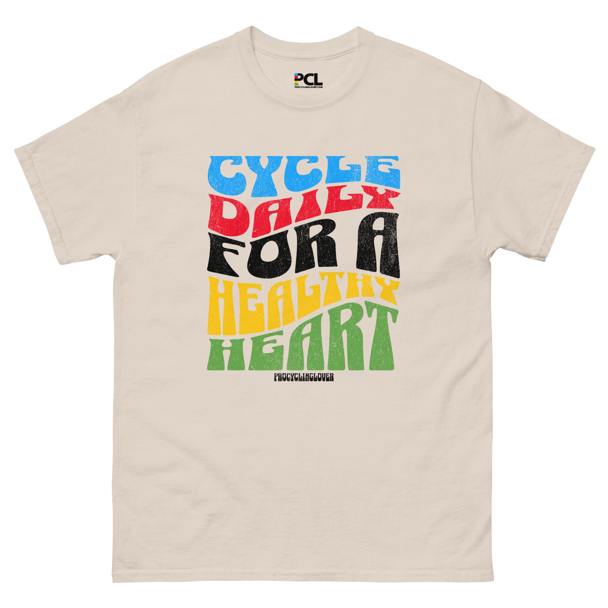 Cycle Daily For A Healthy Heart Unisex T-Shirt