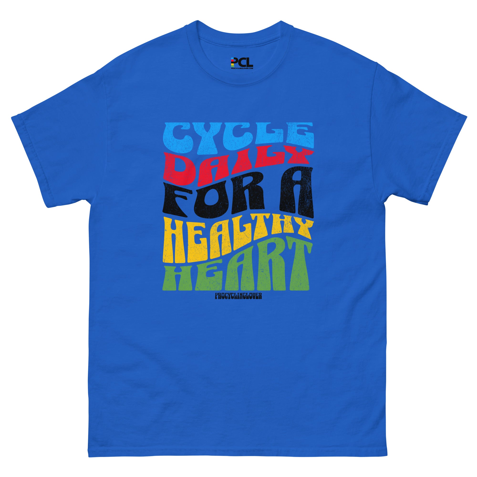 Cycle Daily For A Healthy Heart Unisex T-Shirt