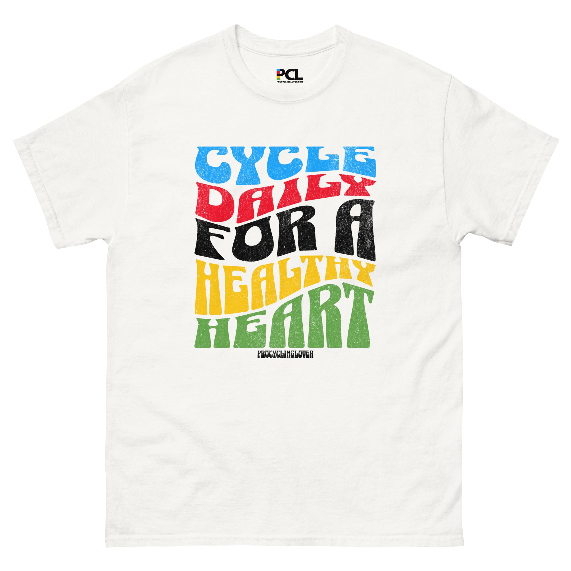 Cycle Daily For A Healthy Heart Unisex T-Shirt